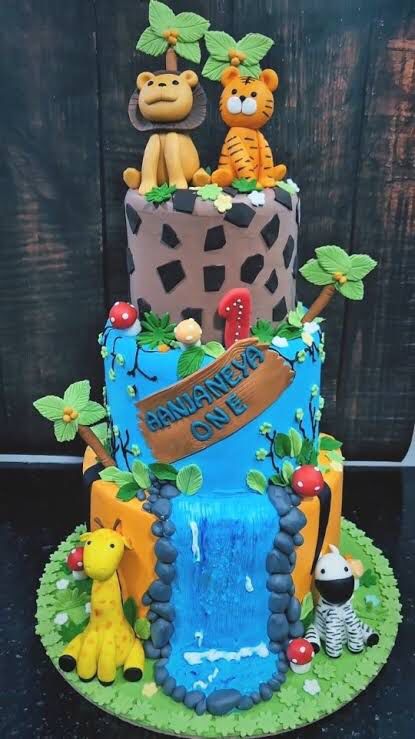 5 Kg Jungle Theme Cake
